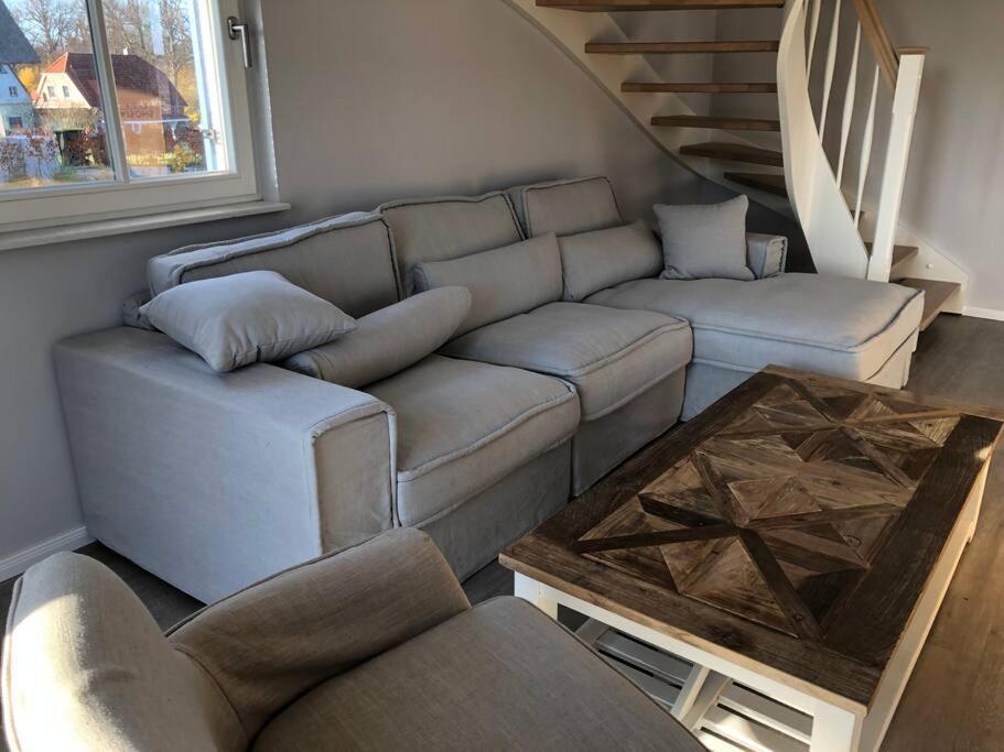 Reetdachhaus Seasons Mit Kamin & Sauna Groß Schwansee Kültér fotó